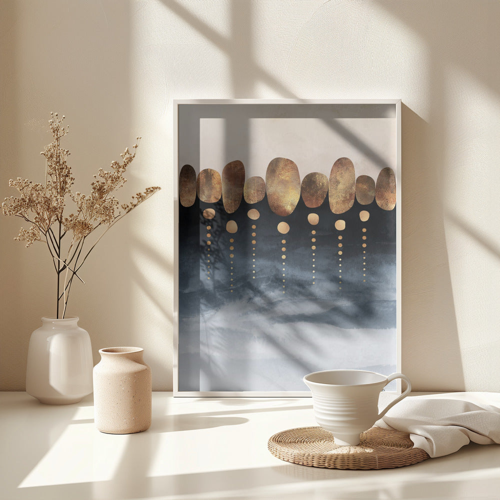 Natural Abstraction - Poster / Art Print - interiör