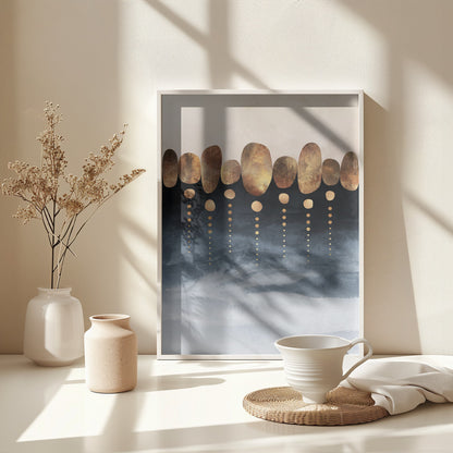Natural Abstraction - Poster / Art Print - interiör