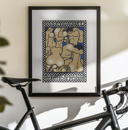 Vaudeville Act 4  Bumbery Blads & Cie, Plastic Poses - Poster / Art Print - interiör