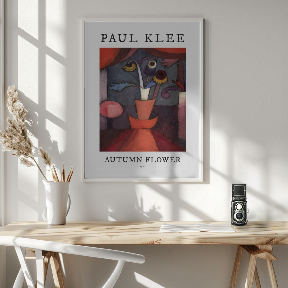 Autumn Flower 1922 - Poster / Art Print - interiör