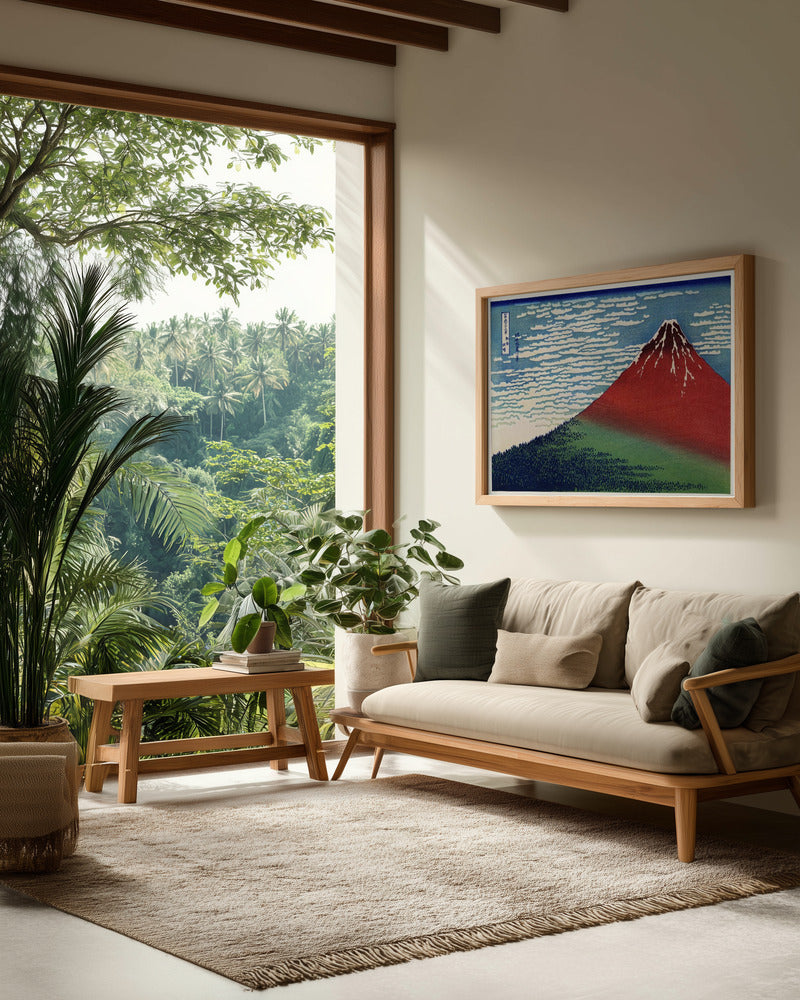 Fine Wind, Clear Morning - Poster / Art Print - interiör