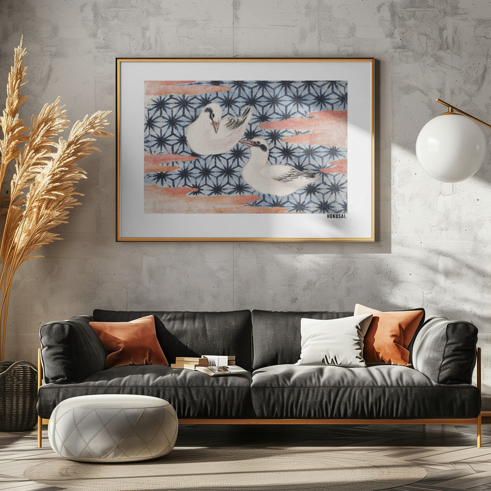 Birds From Album of Sketches (1814) - Poster / Art Print - interiör
