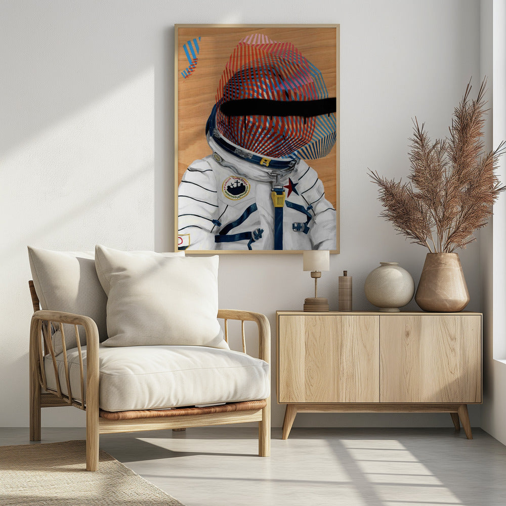 Spaceman 2 - Poster / Art Print - interiör