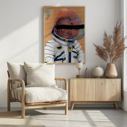 Spaceman 2 - Poster / Art Print - interiör
