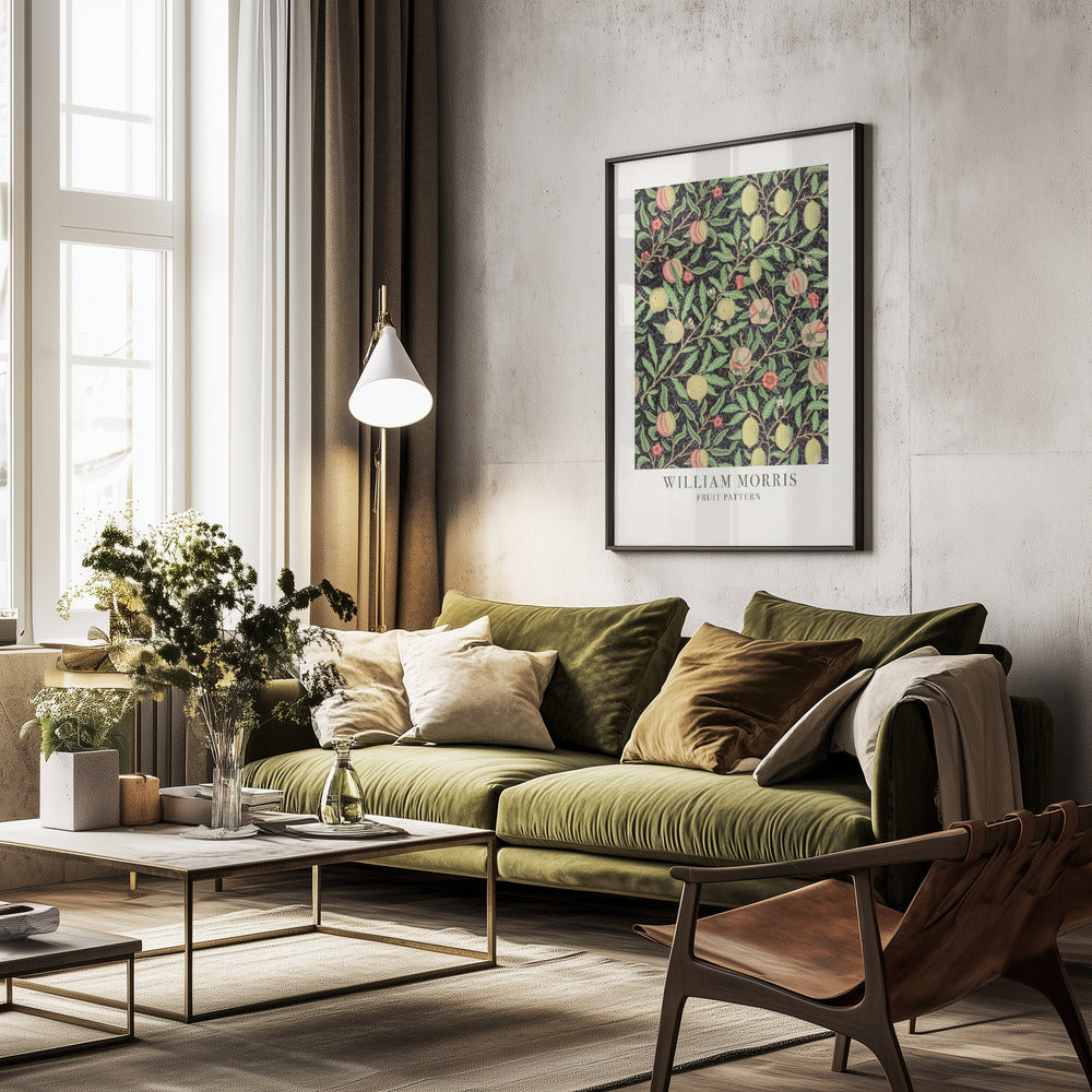Fruit Pattern - Poster / Art Print - interiör