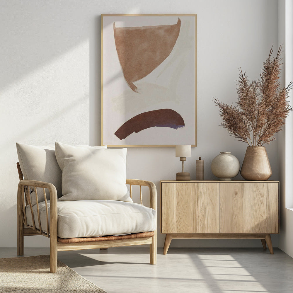Geometric figure I - Poster / Art Print - interiör