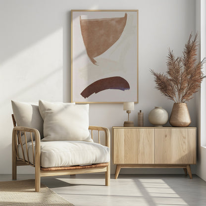 Geometric figure I - Poster / Art Print - interiör