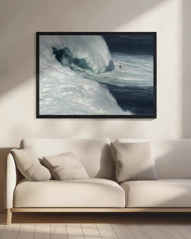 Nazaré North Canyon - Poster / Art Print - interiör