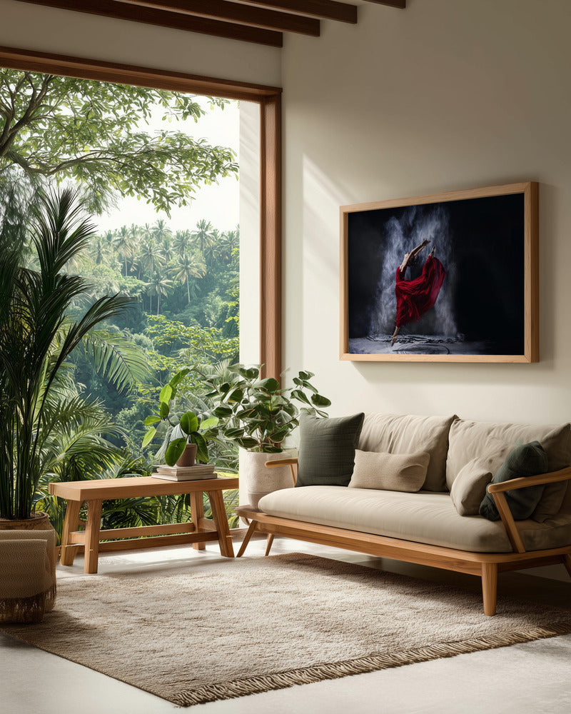 Red Dancing - Poster / Art Print - interiör