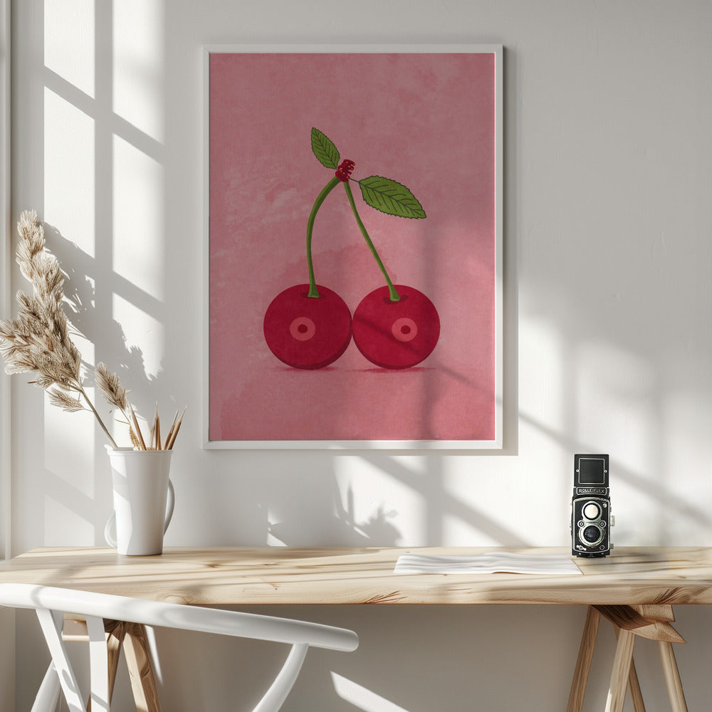 Cerry Boobs - Poster / Art Print - interiör