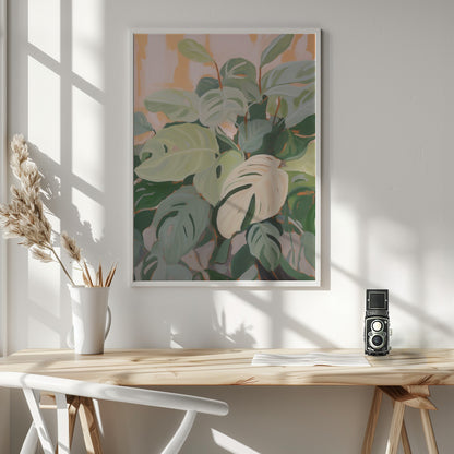 Plant Leaves - Poster / Art Print - interiör