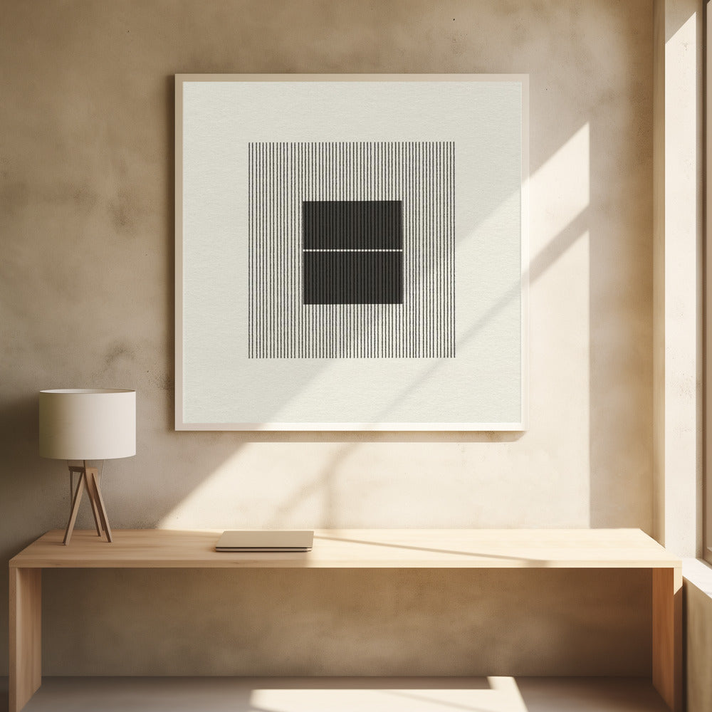 Paper Object No.6 - Poster / Art Print - interiör