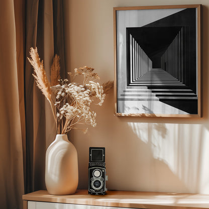 Abstract Hallway - Poster / Art Print - interiör
