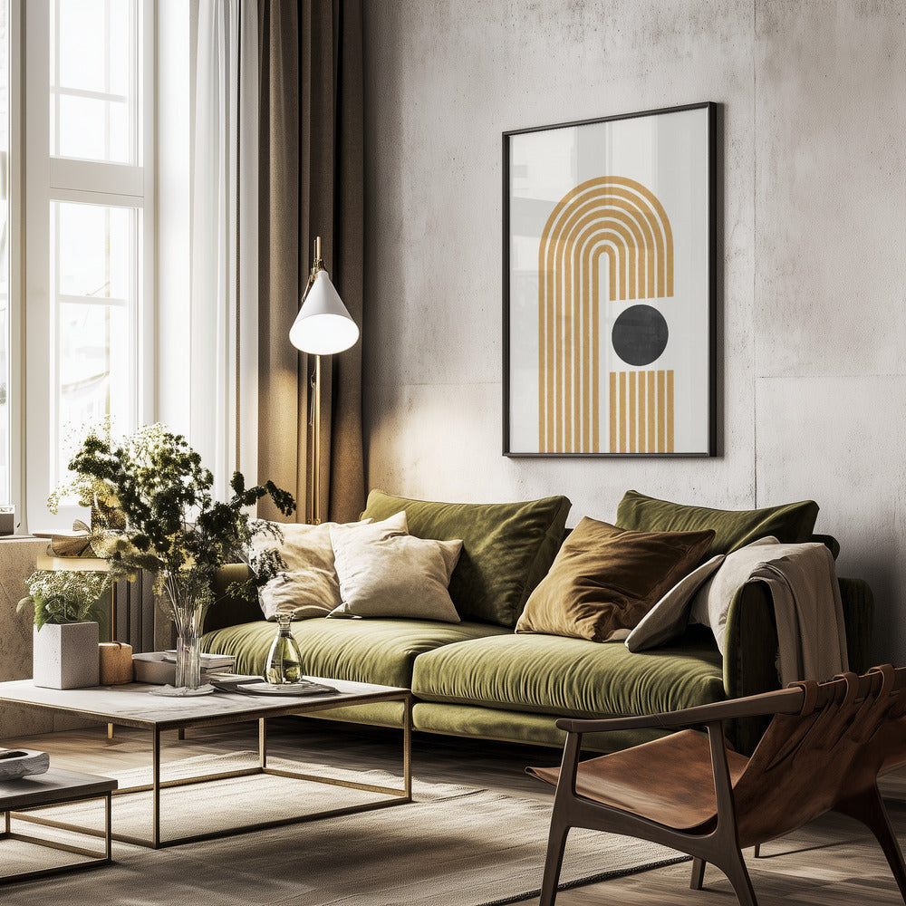 Arch No3. - Poster / Art Print - interiör