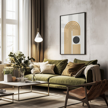 Arch No3. - Poster / Art Print - interiör