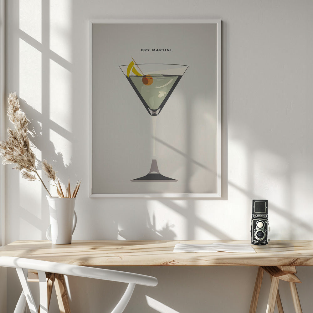 Dry Martini - Poster / Art Print - interiör