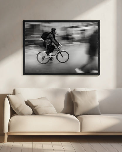 World in motion - Poster / Art Print - interiör