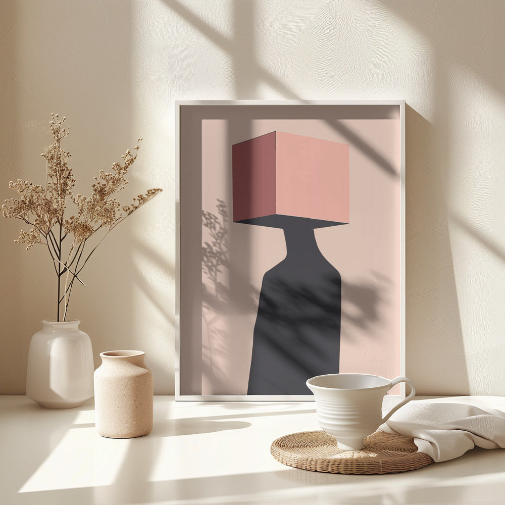 Think Inside the Box - Poster / Art Print - interiör