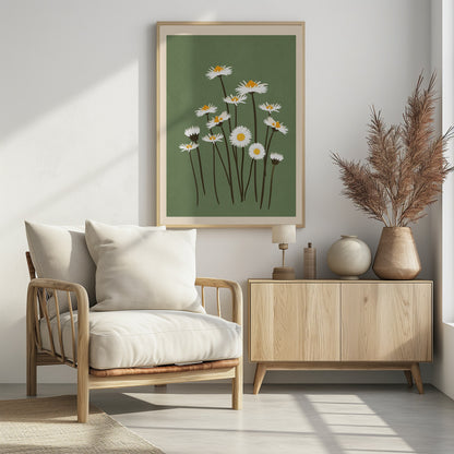 Little Flowers - Poster / Art Print - interiör
