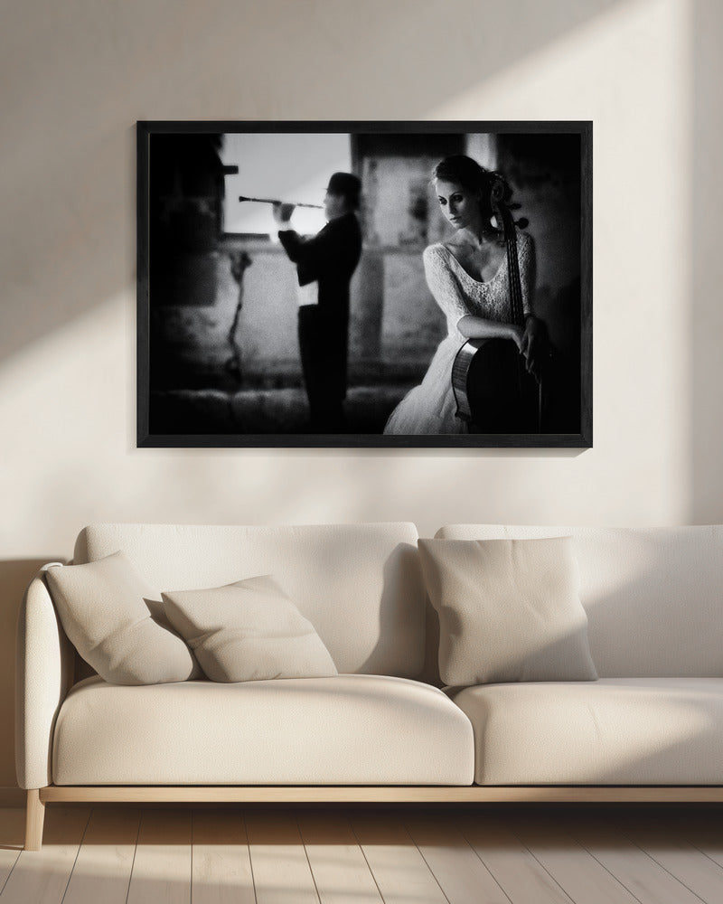 when even music ... - Poster / Art Print - interiör