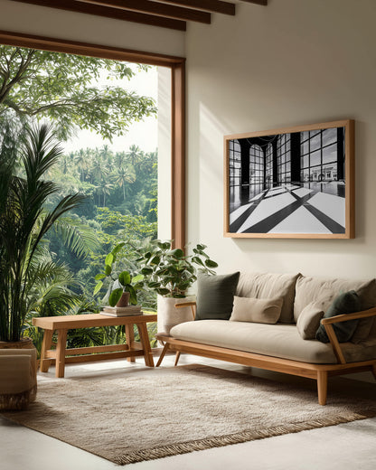 Lights and shadows - Poster / Art Print - interiör