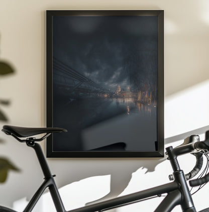 Let it rain - Poster / Art Print - interiör
