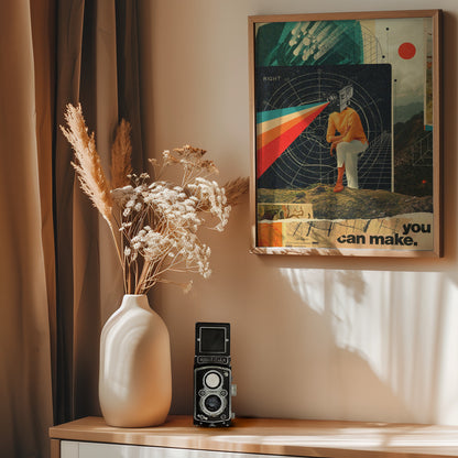 You Can Make It Right - Poster / Art Print - interiör