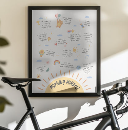 Morning Mindset - Poster / Art Print - interiör