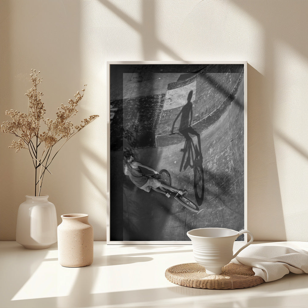 Fighting my self - Poster / Art Print - interiör