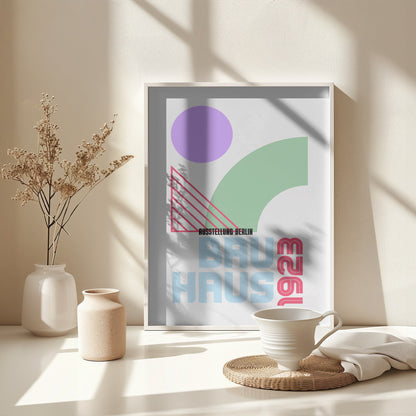 Bauhaus 1923 #2 - Poster / Art Print - interiör