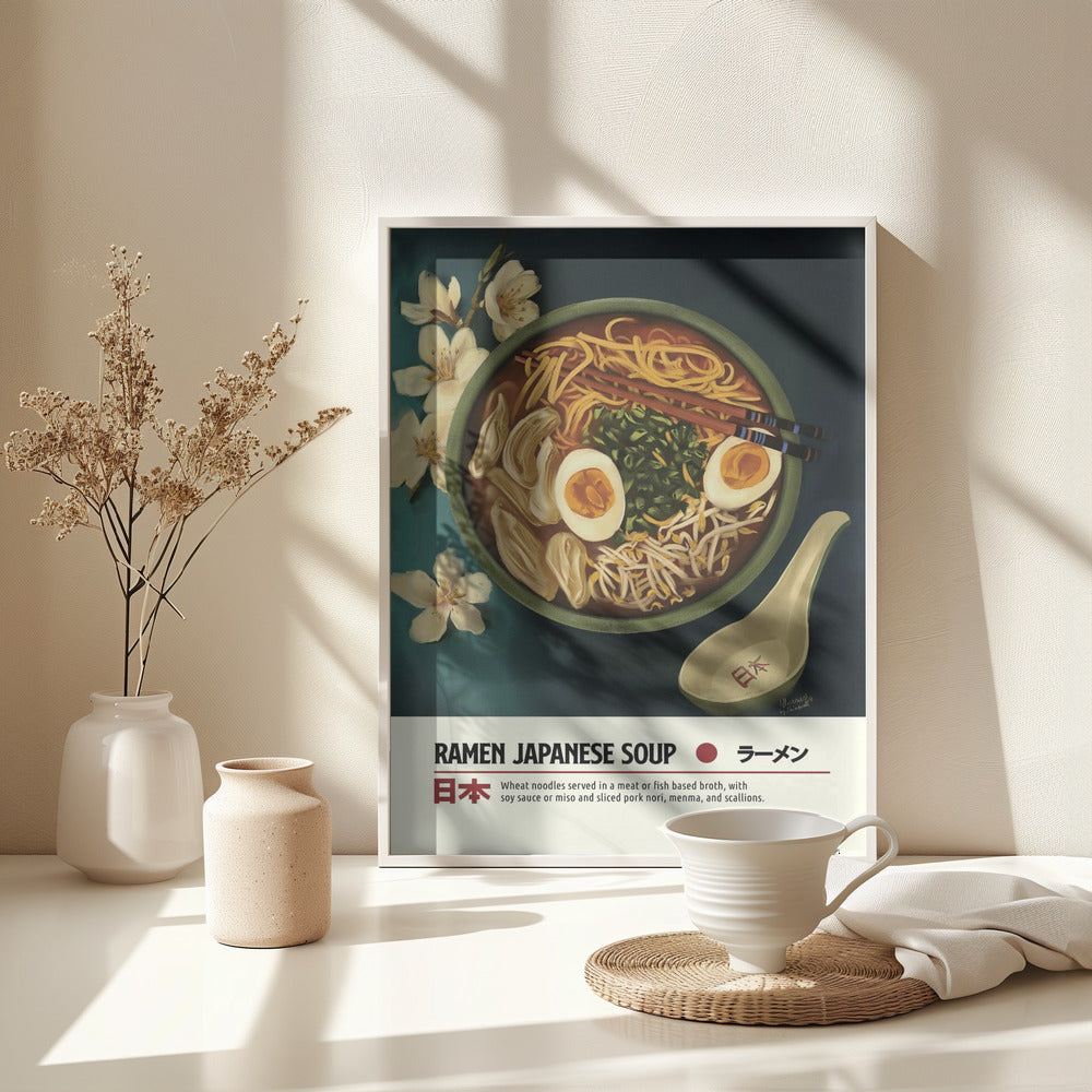 Ramen - Poster / Art Print - interiör