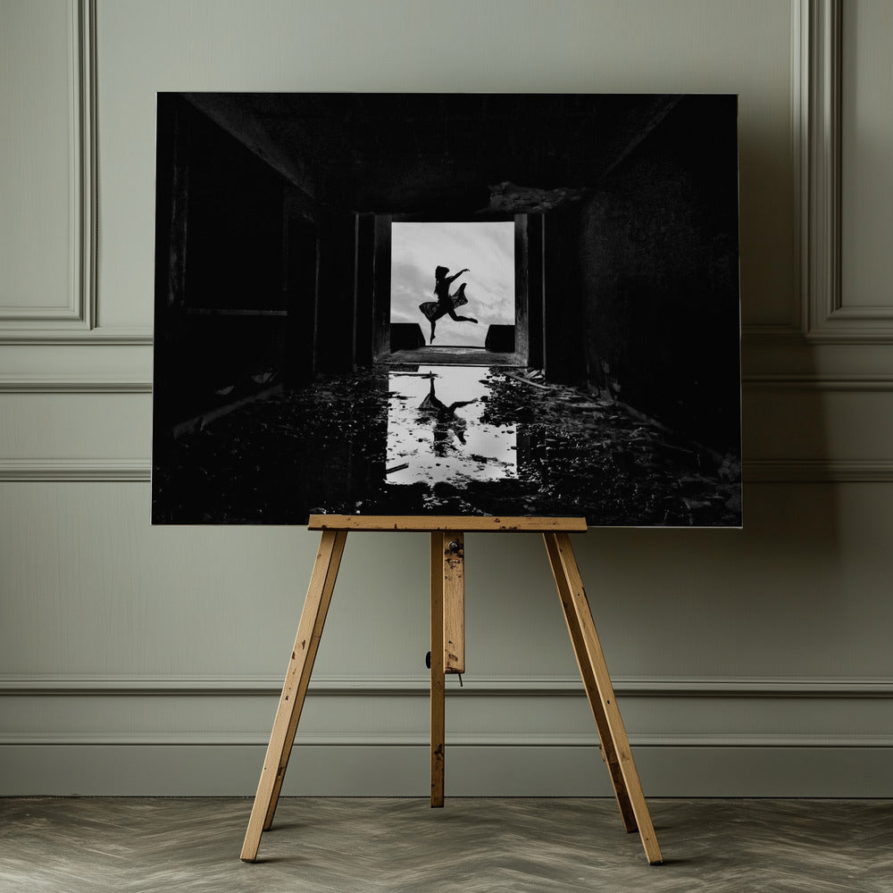 I believe I can fly - Poster / Art Print - interiör