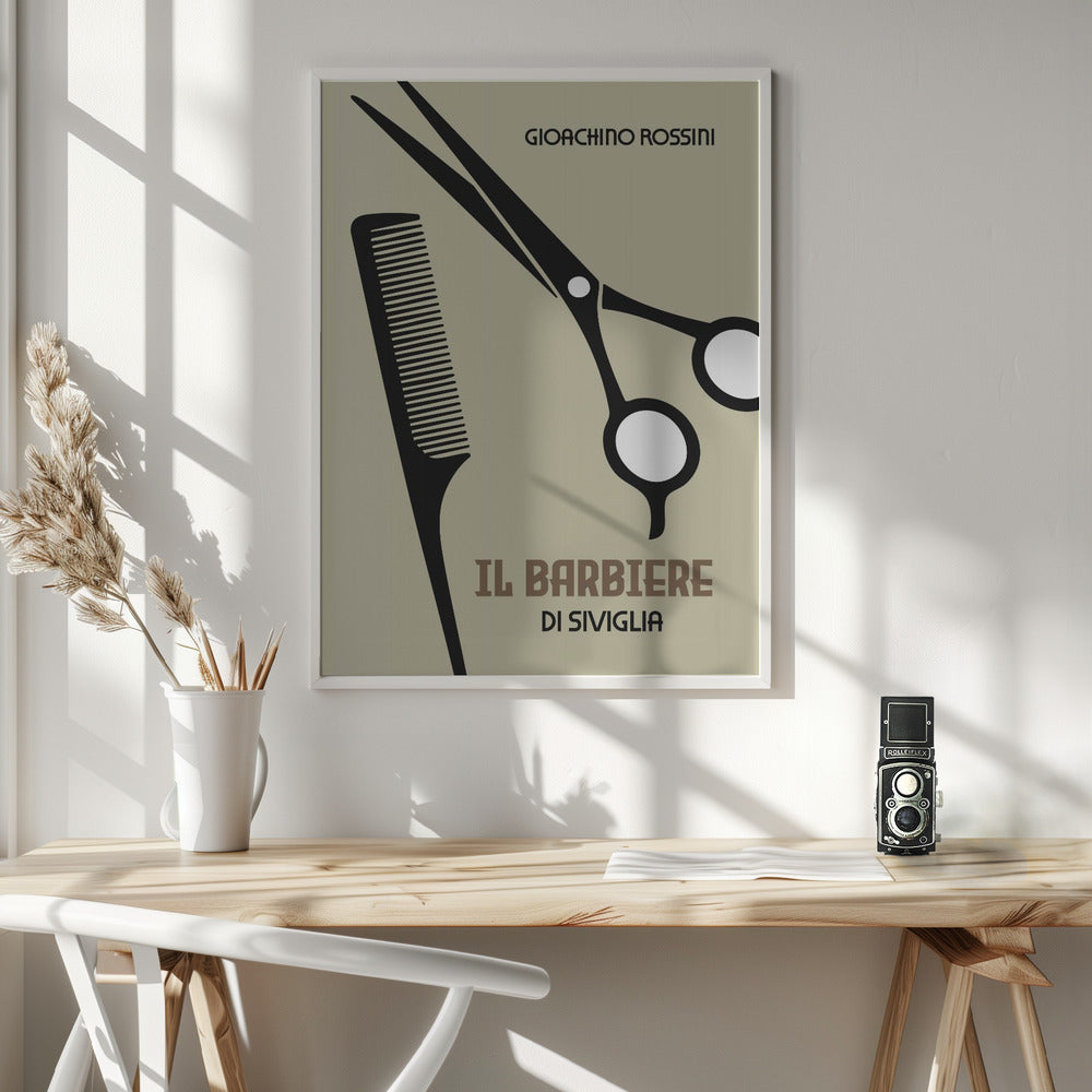 Il Barbiere Di Siviglia - Poster / Art Print - interiör