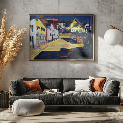 Murnau, Burggrabenstrasse 1 (1908) - Poster / Art Print - interiör