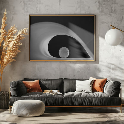 GOLF BALL - Poster / Art Print - interiör