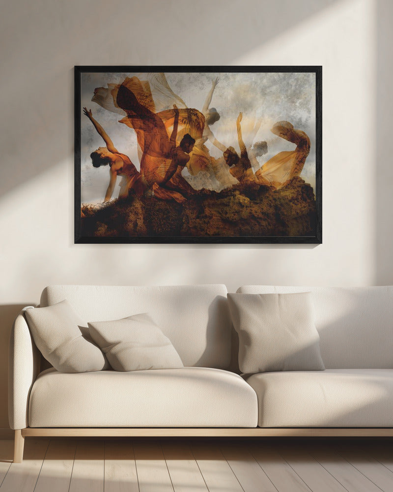 The nymph dance - Poster / Art Print - interiör