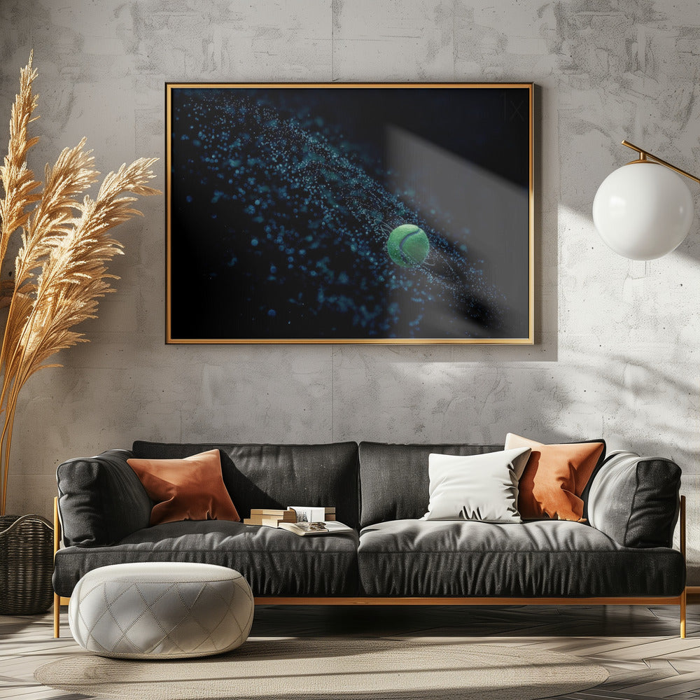 Cosmic Ball - Poster / Art Print - interiör