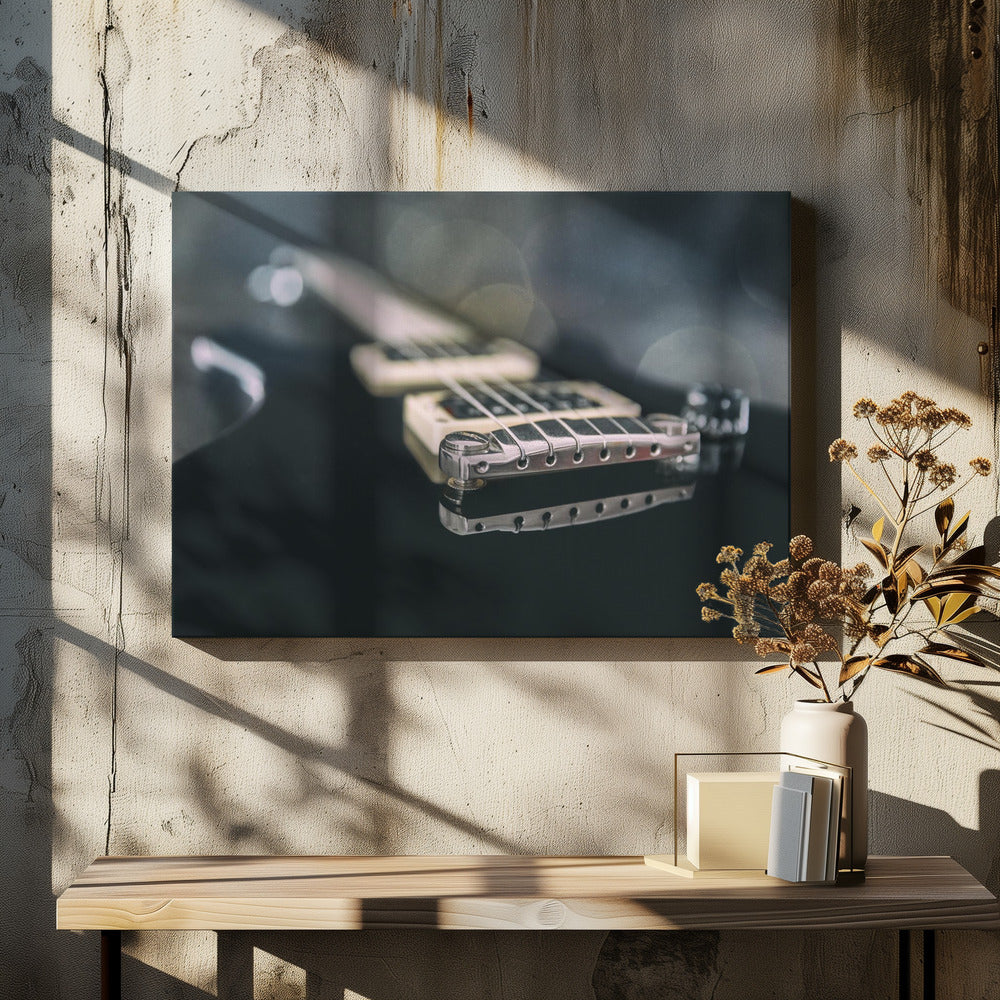 E-guitar - Poster / Art Print - interiör