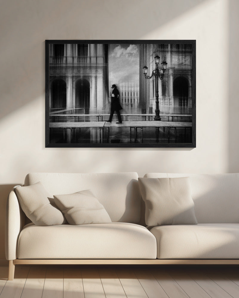 dry footed walk - Poster / Art Print - interiör