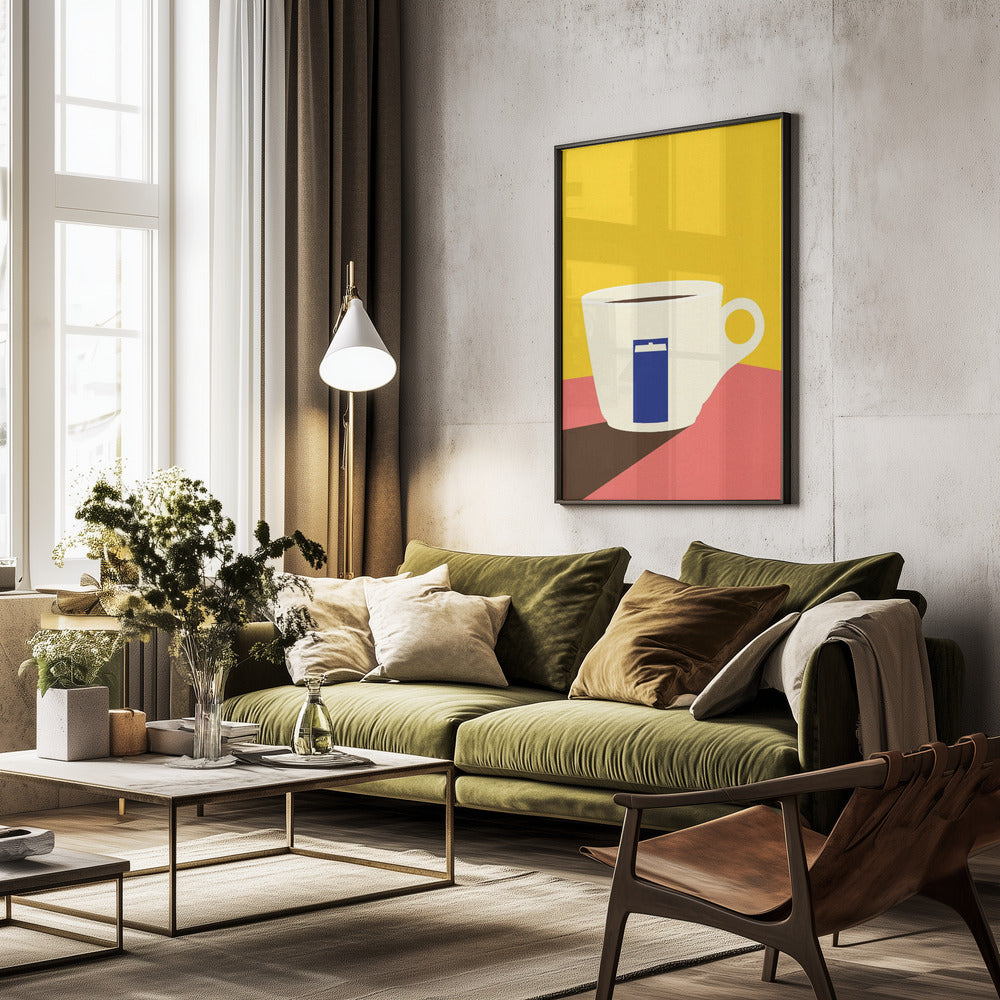 Tazza - Poster / Art Print - interiör