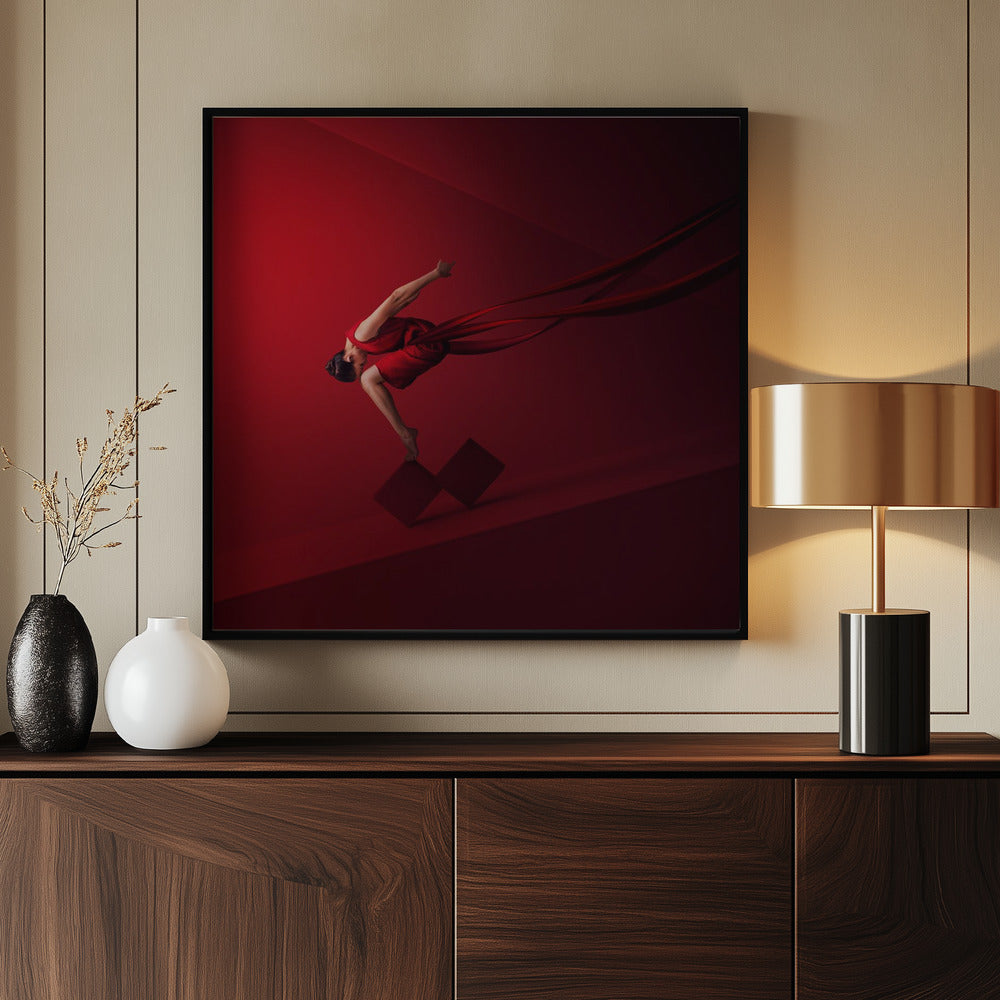 ALL I AM - Poster / Art Print - interiör