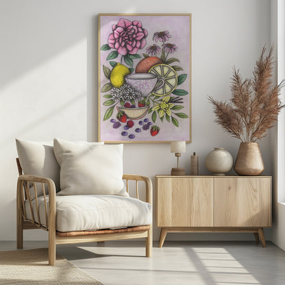 Rococo Tea - Poster / Art Print - interiör