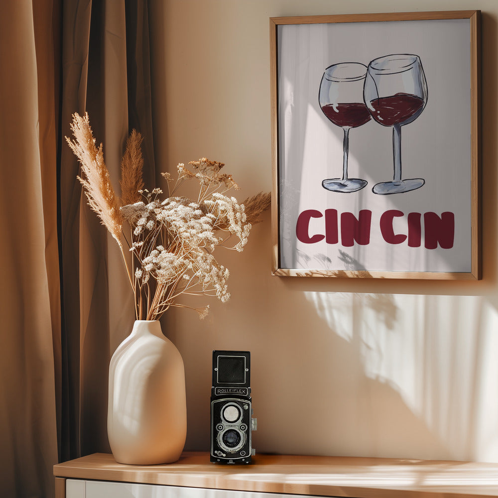 Cin Cin 2 - Poster / Art Print - interiör
