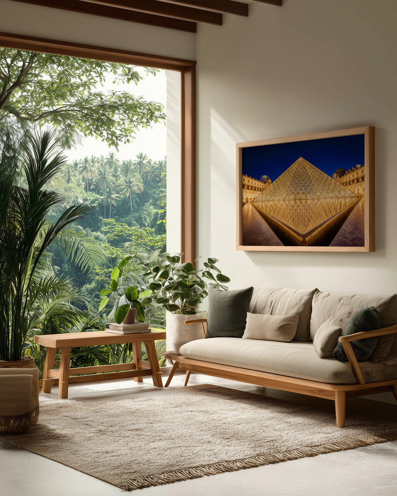 Pyramid - Poster / Art Print - interiör