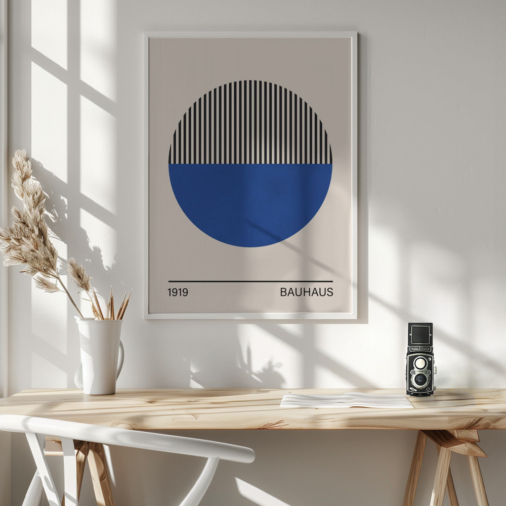 Bauhaus art 1 - Poster / Art Print - interiör