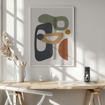 Organic Harmony - Poster / Art Print - interiör