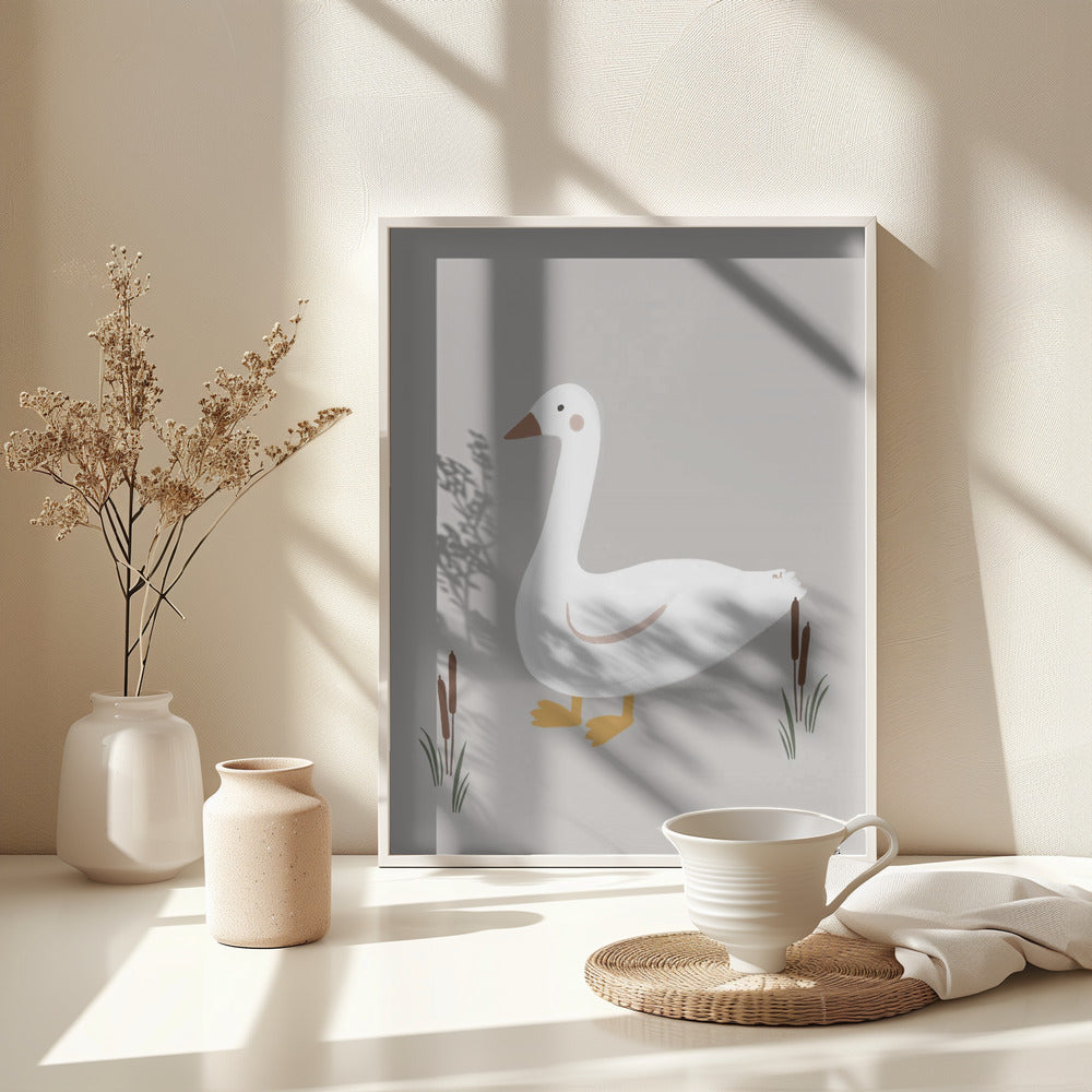 Little Goose 18x24 - Poster / Art Print - interiör