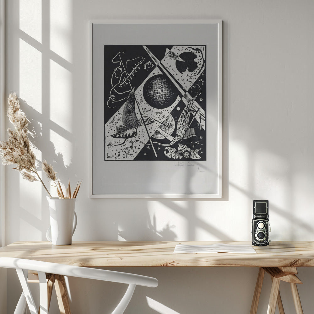 Kleine Welten VI (small Worlds VI) (1922) - Poster / Art Print - interiör