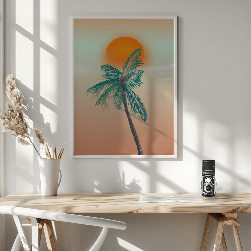 Tropical Vacation - Poster / Art Print - interiör