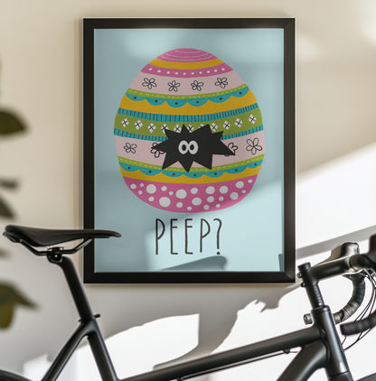 Peep? - Poster / Art Print - interiör